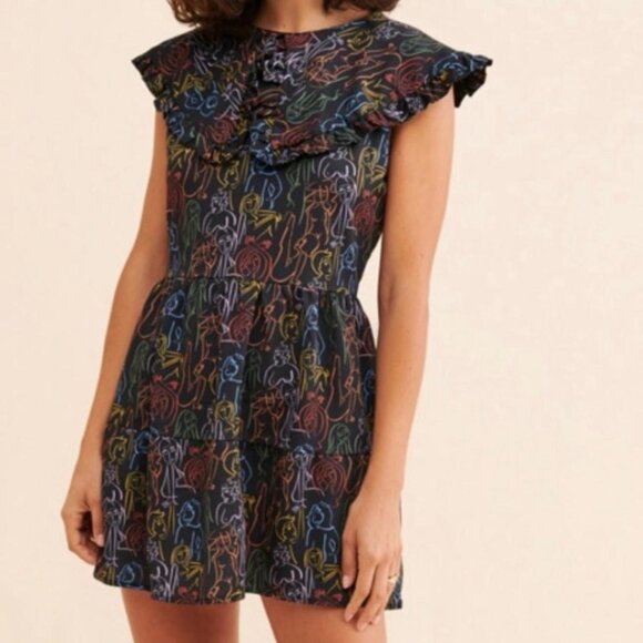 Dazey LA Print Mini Dress - Picture 2 of 2